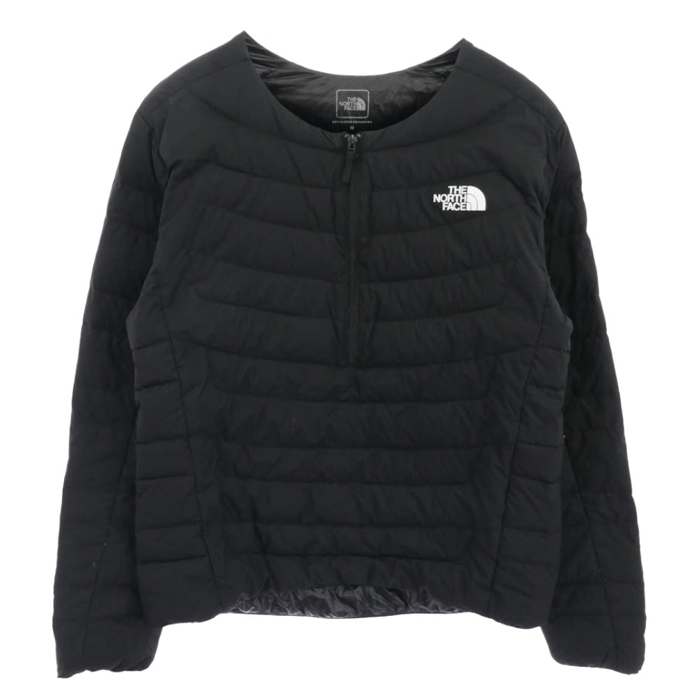 THE NORTH FACE ノースフェイス ジャケット NYW81403 Thunder Pull サンダー プルオーバー ダウン トップス ブラック系 M【中古】