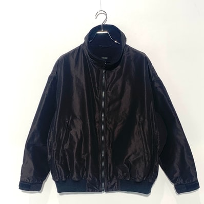 COMOLI Cotton Silk Track Jacket "Brown"