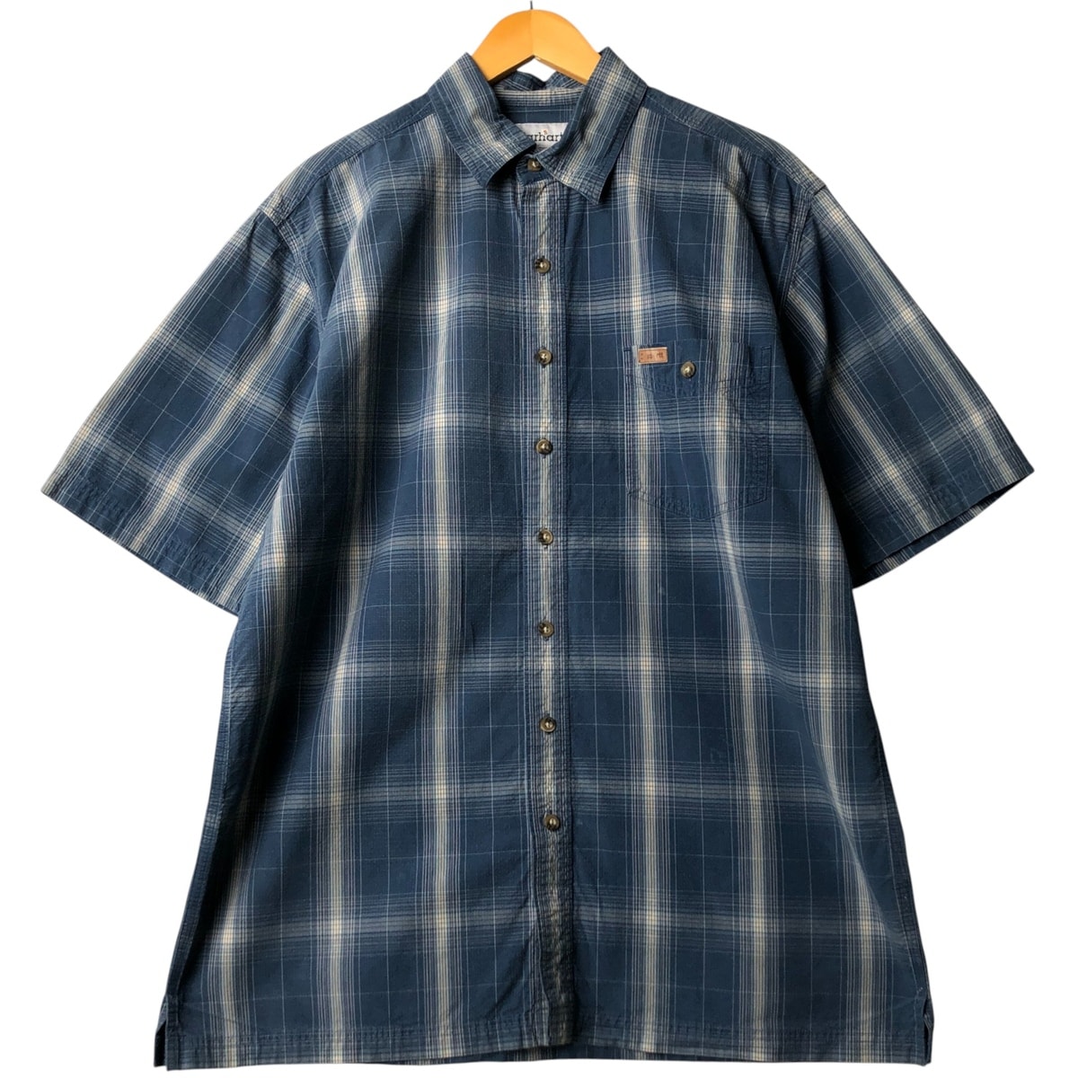 古着 カーハート Carhartt 半袖 ワークシャツ ボックスシャツ メンズL相当/eaa589000 【中古】 【251013】/eaa589000