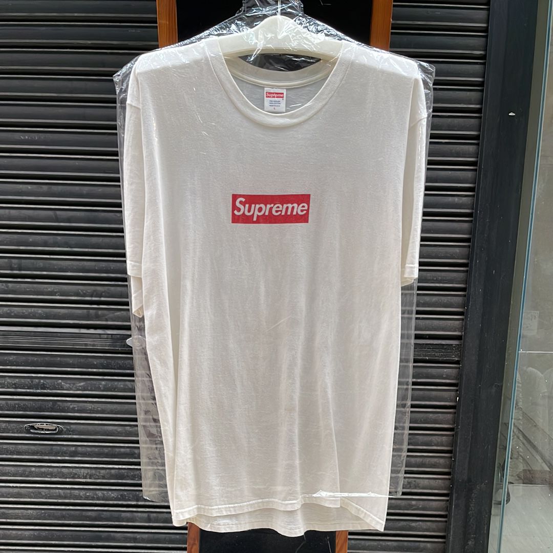 シュプリーム LA ボックス ロゴ Tシャツ 23SS "ホワイト"