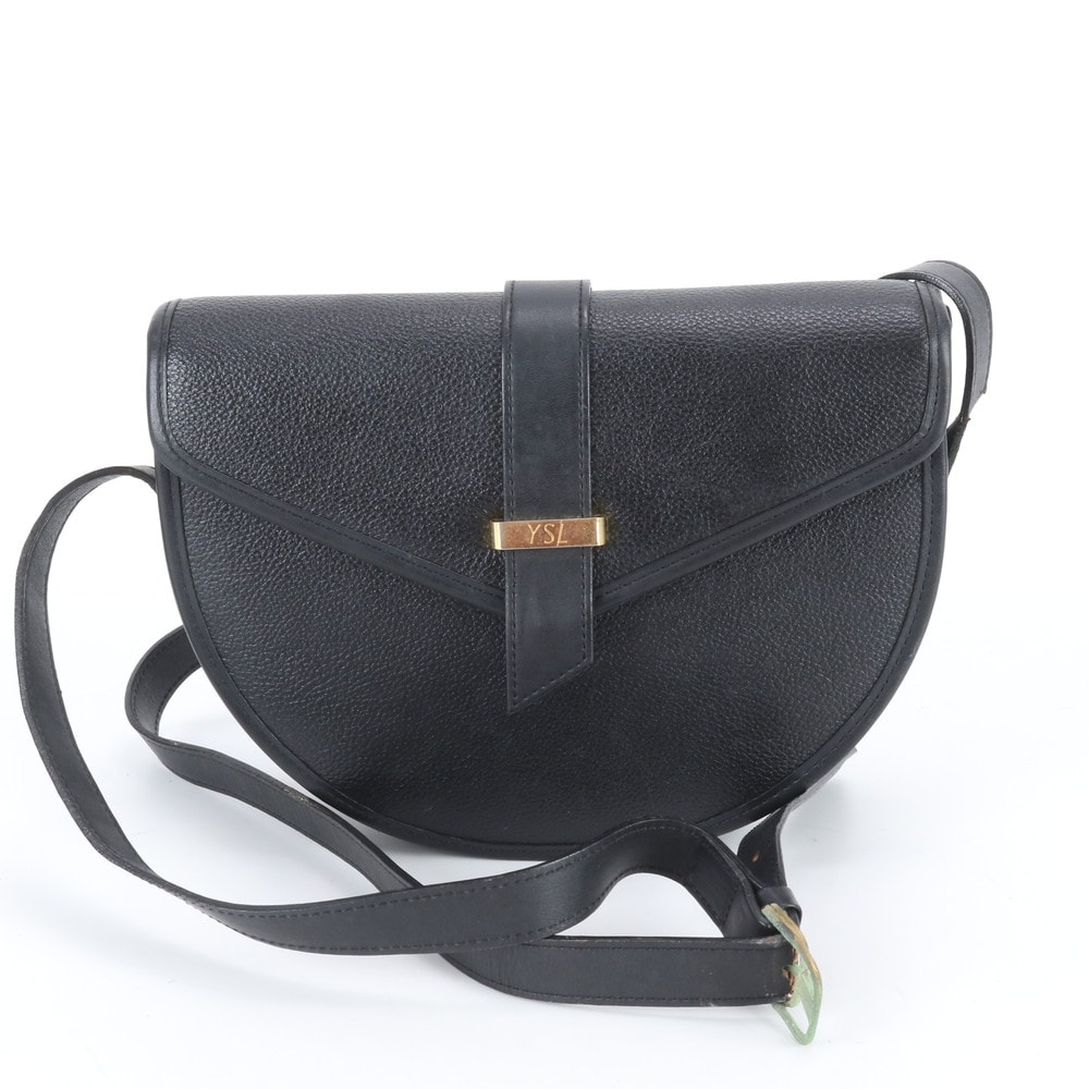 ■美品 イヴ サンローラン YSL クロスボディショルダーバッグ