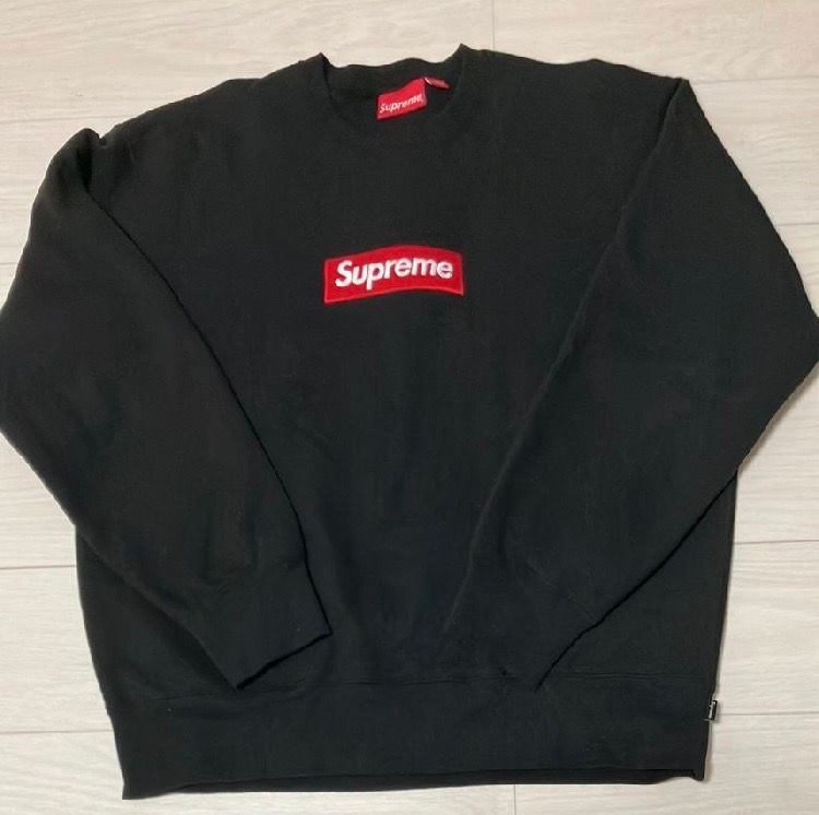 Supreme Box Logo Crewneck "Black" (22FW)