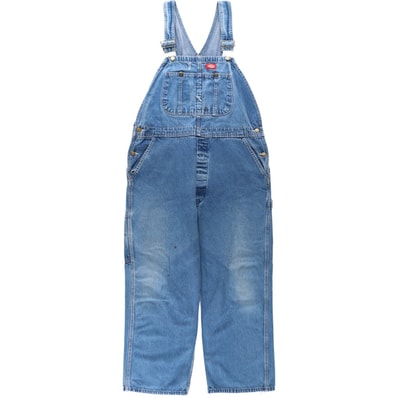 古着 ビッグサイズ ディッキーズ Dickies デニムオーバーオール メンズw41相当/eaa656778