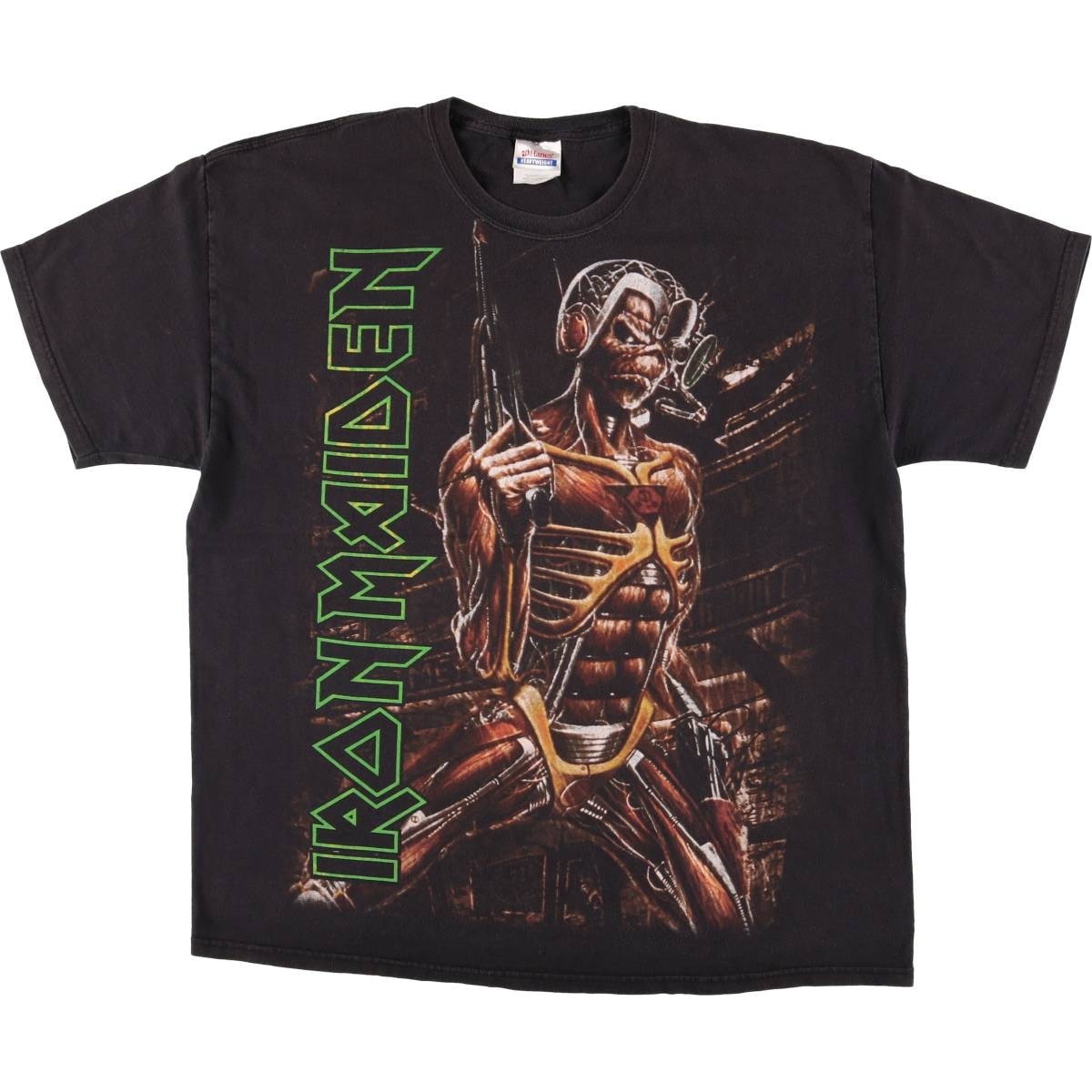 古着 ヘインズ Hanes IRON MAIDEN アイアンメイデン バンドTシャツ バンT メンズXL相当/eaa564721
