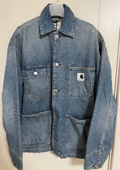Carhartt WIP 26FW Women's OG Michigan Coat Destroy wash, splatter