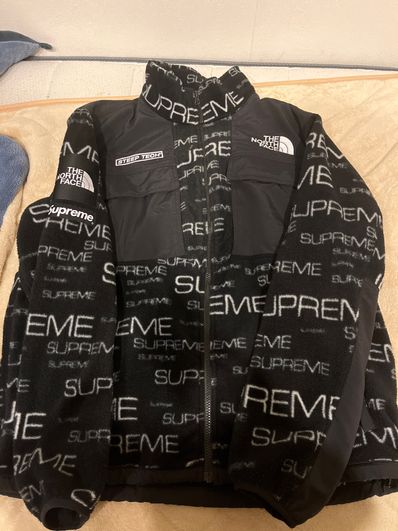 Supreme x The North Face Steep Tech Fleece Jacket "Black"