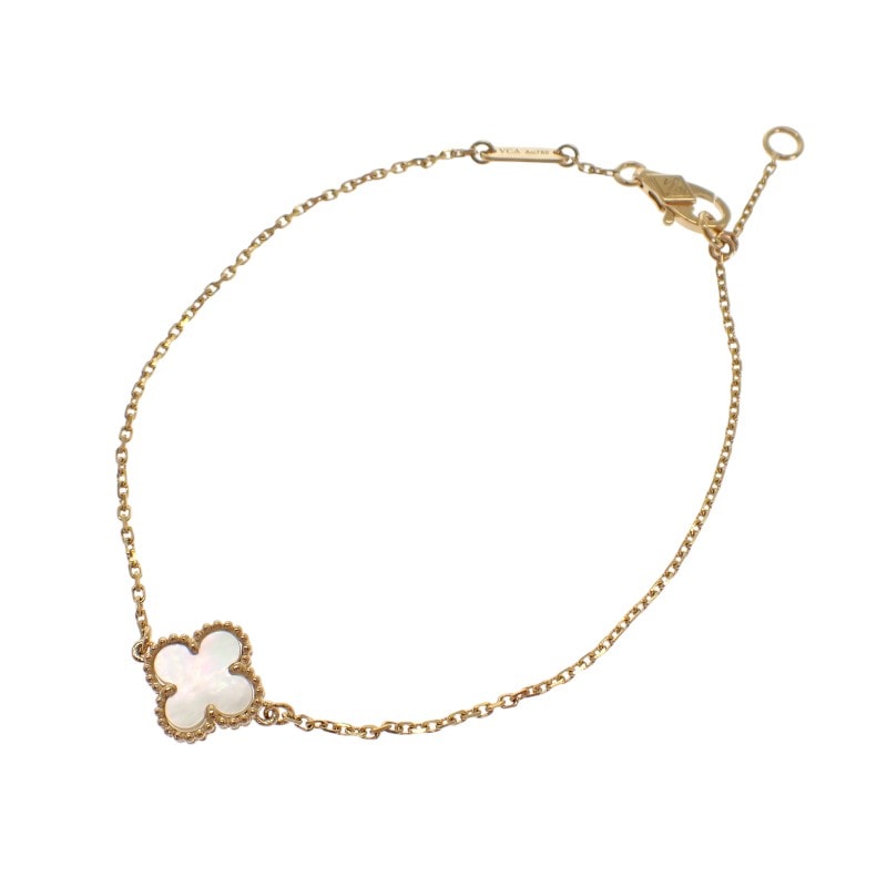 ヴァンクリーフ&アーペル スウィートアルハンブラブレスレット【中古】【Aランク】