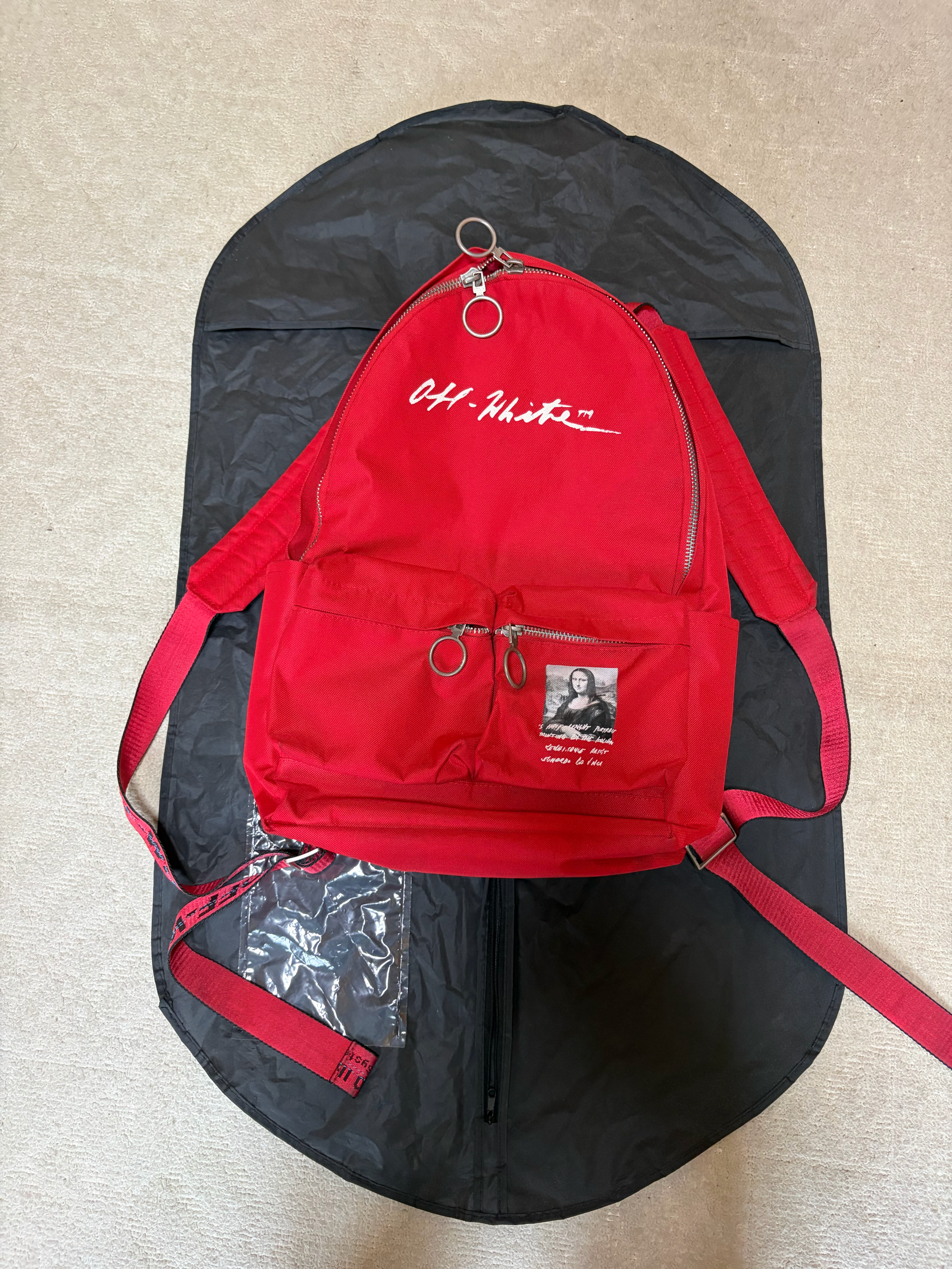 off-white モナリザ バックパック backpack