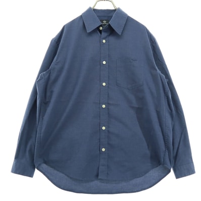 美品 BEAMS HEART ビームスハート 長袖 シャツ M ブルー