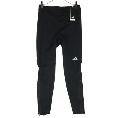 未使用 adidas アディダス ロゴプリント ランニング タイツ XL ブラック AERO READY スパッツ