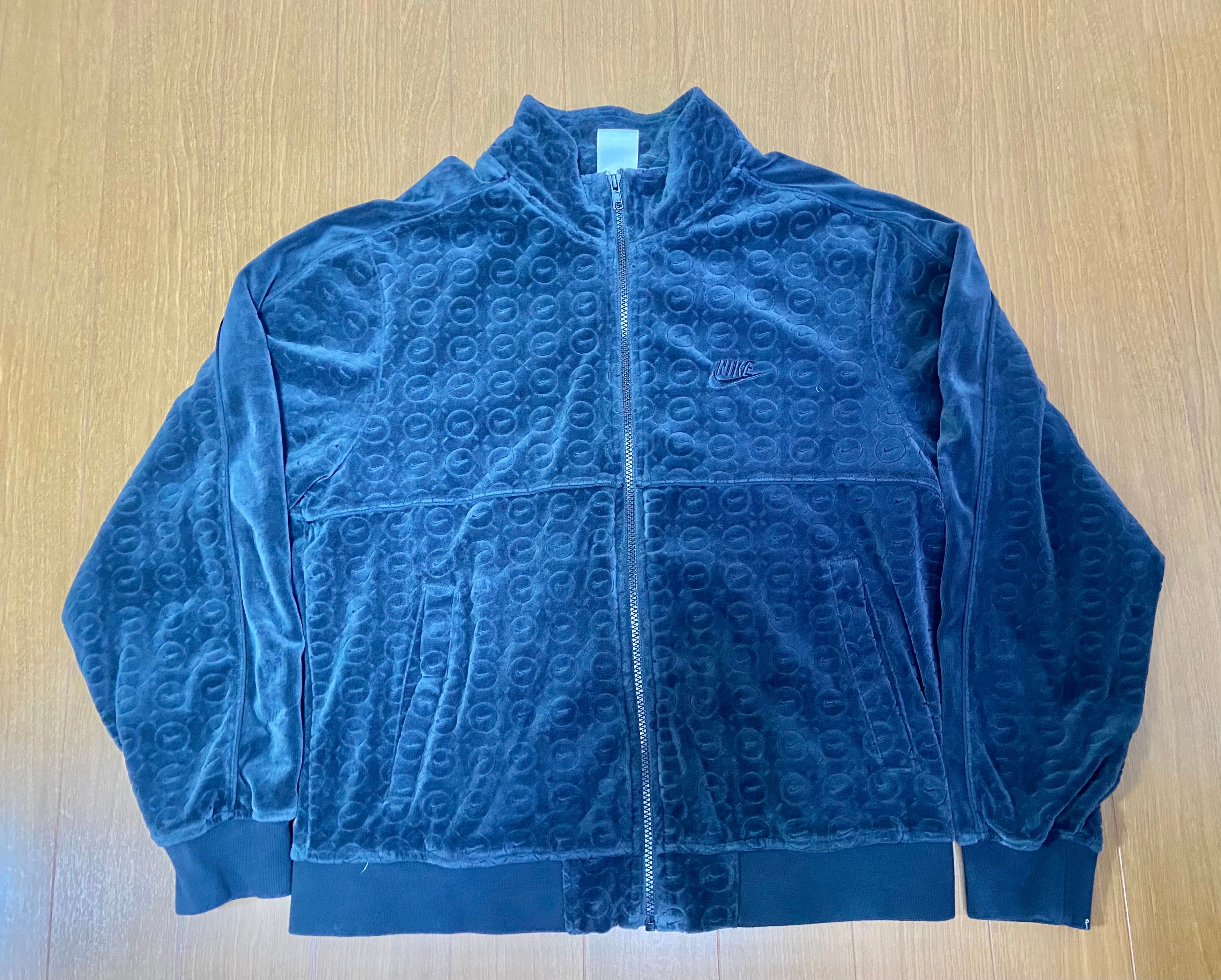 Supreme / Nike® Velour Track Jacket "Black"