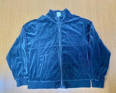 Supreme / Nike® Velour Track Jacket "Black"