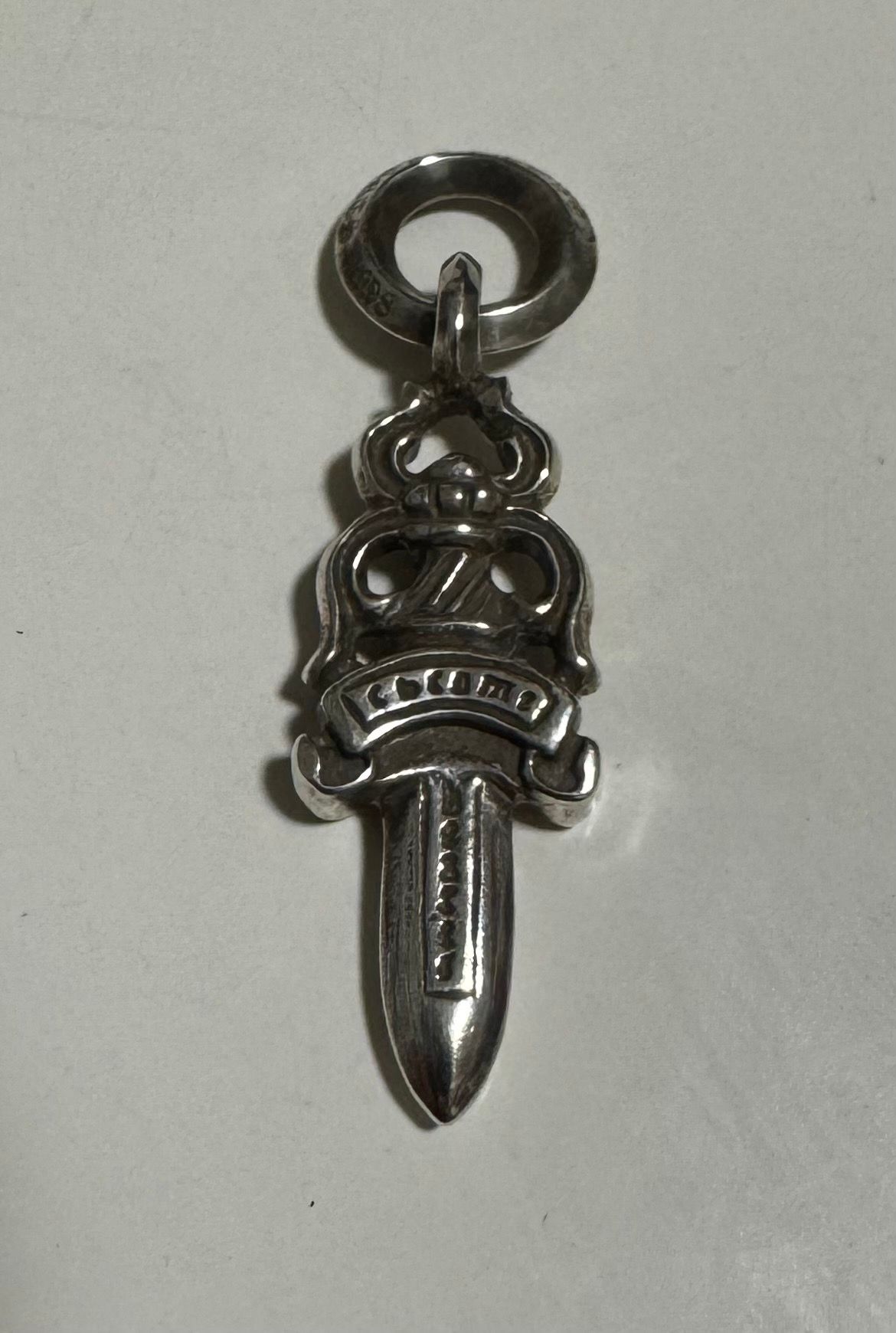 Chrome Hearts # 5 Dagger Charm "Silver"