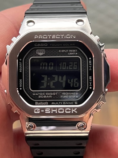 Casio G-Shock GMW-B5000-1JF "Silver/Black"