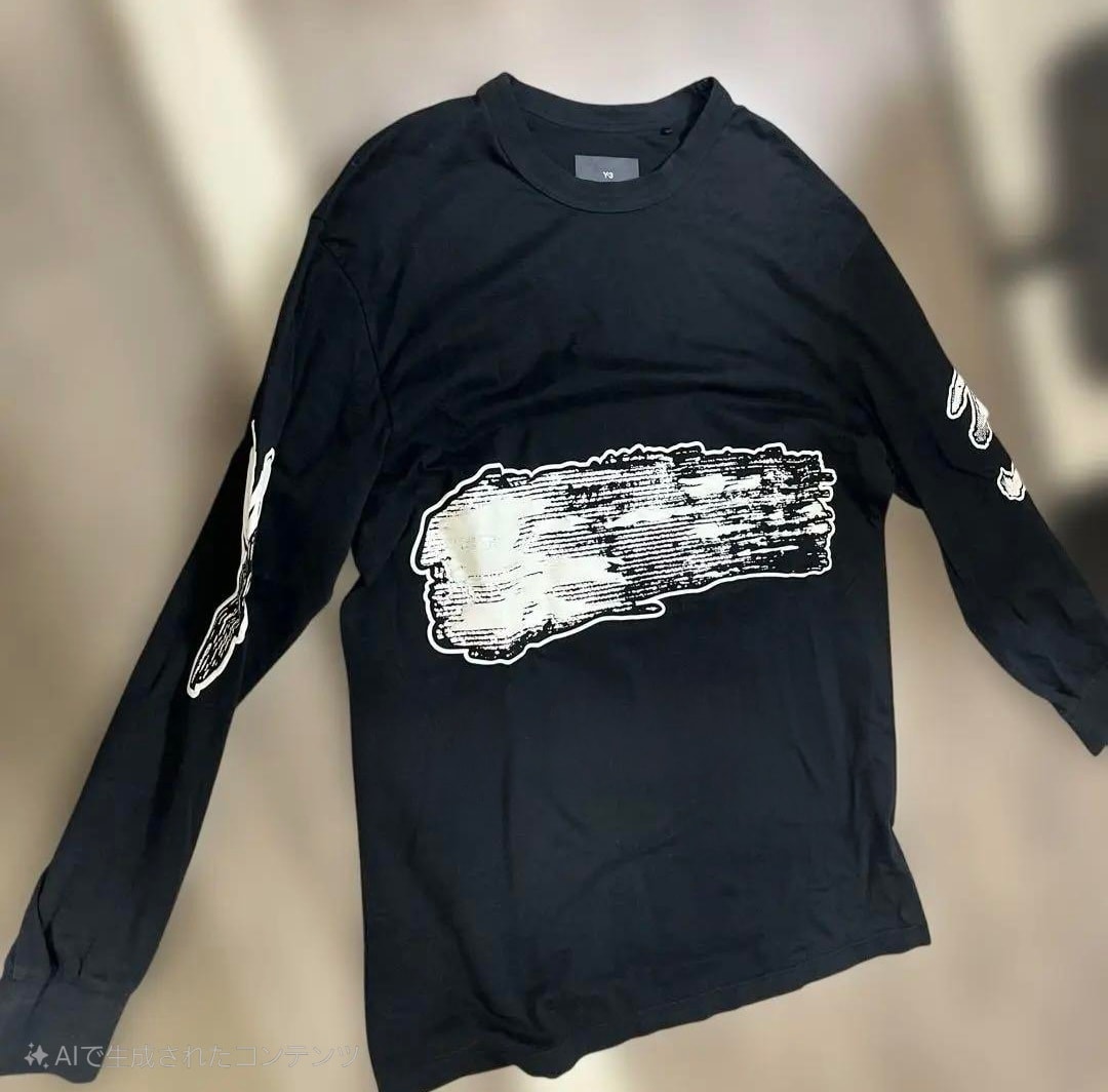 Y-3 Graphic LS Tee "Black"
