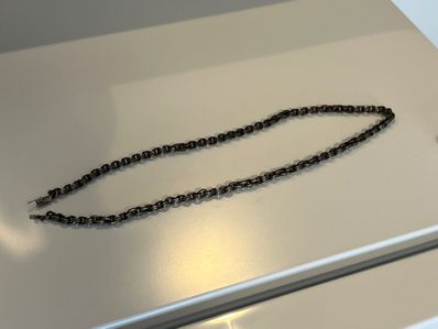 Chrome Hearts Paper Chain Necklace 50cm (20inch) "Silver"