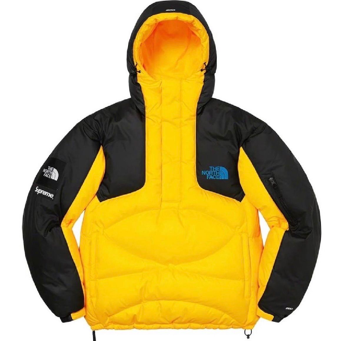 Supreme x The North Face 800-Fill Half Zip Hooded Pullover "Yellow"