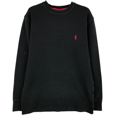 古着 ラルフローレン Ralph Lauren POLO RALPH LAUREN SLEEPWEAR サーマルロンT ワッフル メンズM相当/eaa608634