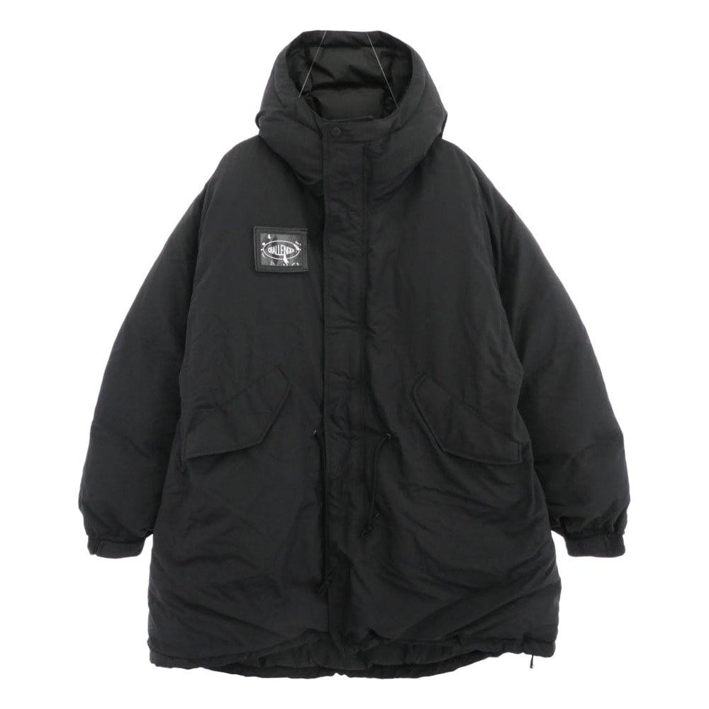 CHALLENGER チャレンジャー ジャケット MODS DOWN JACKET モッズ ダウン ジャケット ブラック系 L【中古】