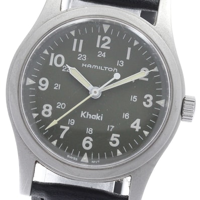 ハミルトン カーキ 9415A 手巻き ボーイズ 【中古】