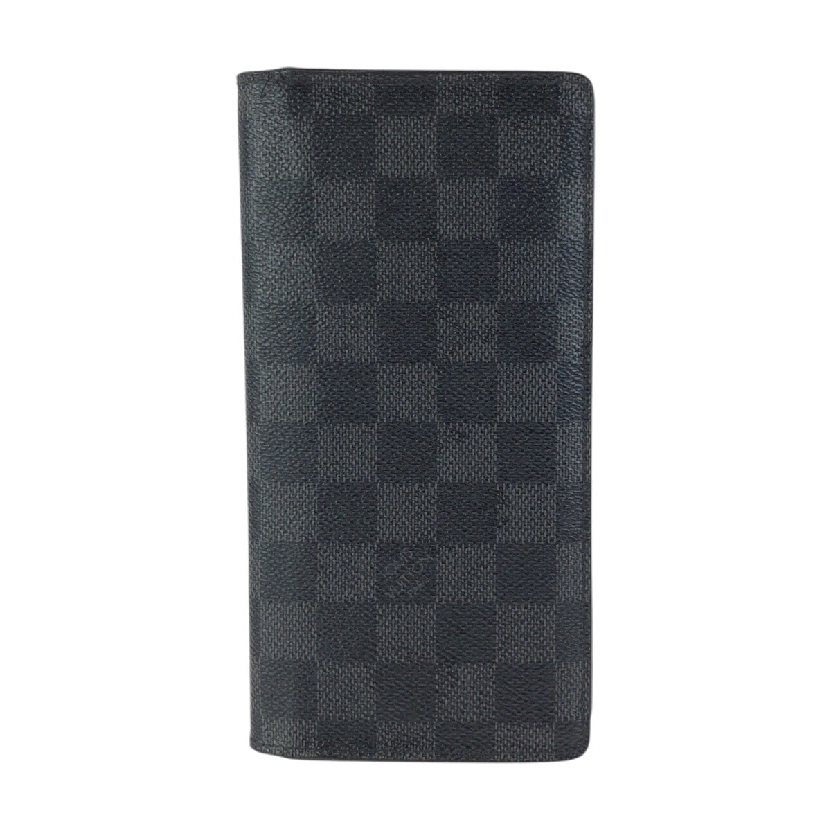 LOUIS VUITTON ルイヴィトン ダミエ グラフィット ポルトフォイユ ブラザ ブラック 黒 シルバー金具 PVC 長財布 ロングウォレット 602898 【中古】