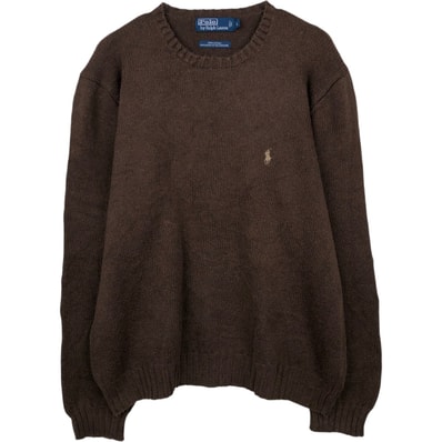 古着 ラルフローレン Ralph Lauren POLO by Ralph Lauren コットンニットセーター メンズL相当/eaa672351