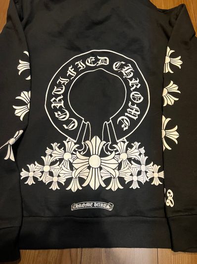 Chrome Hearts x Drake Certified Lover Boy Hoodie "Black"