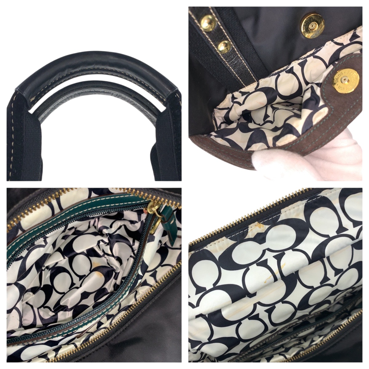 B (目立った傷や汚れなし)】美品 COACH コーチ ハンプトンズ 