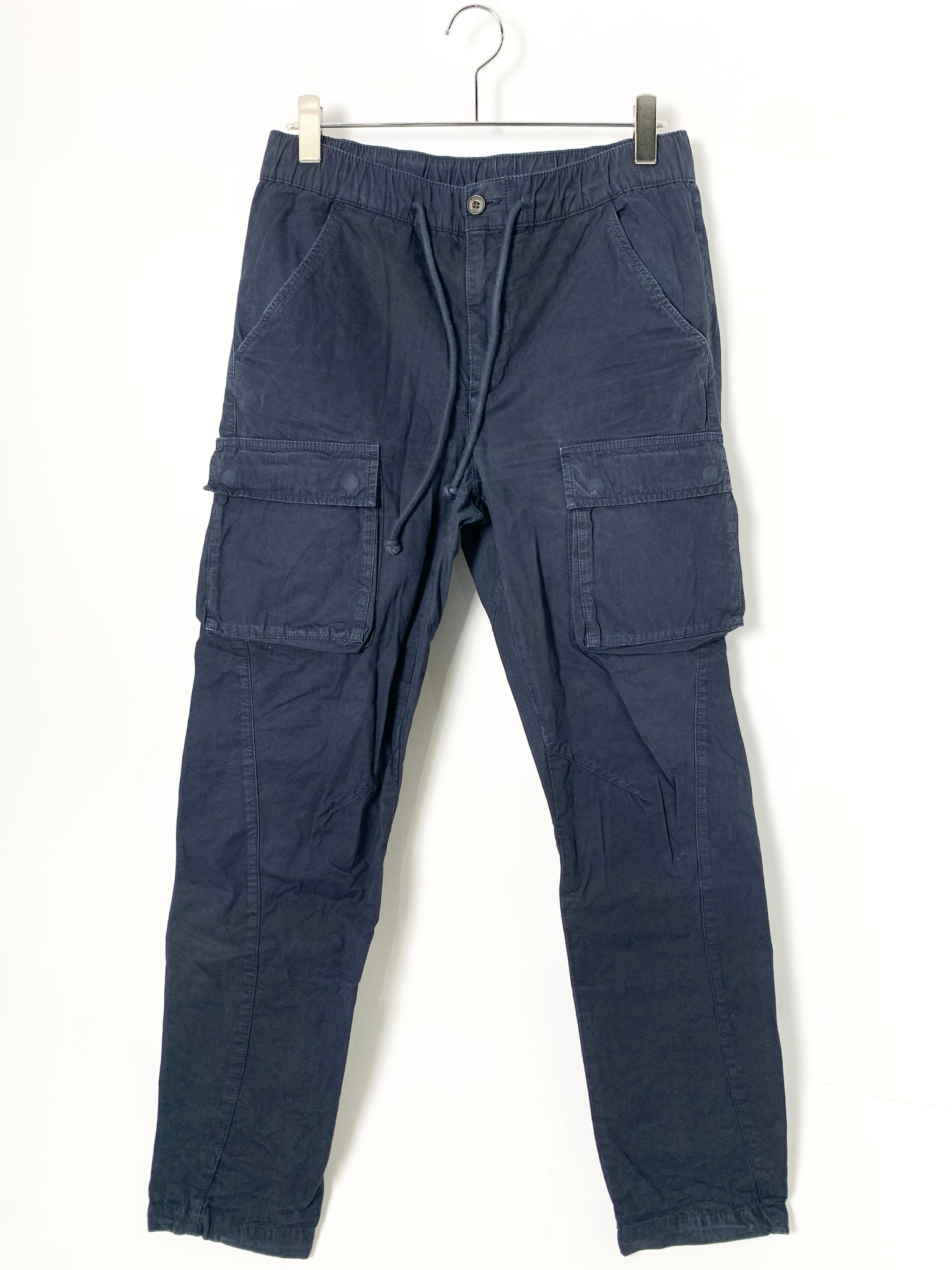 KITH (キス) KH6519 Eldridge Pant Overcast ヴィンテージ加工カーゴロングパンツ
