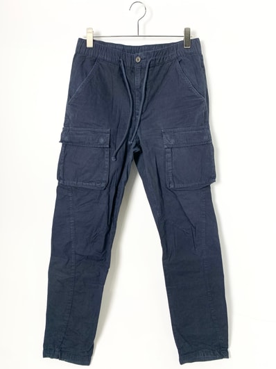 KITH (キス) KH6519 Eldridge Pant Overcast ヴィンテージ加工カーゴロングパンツ