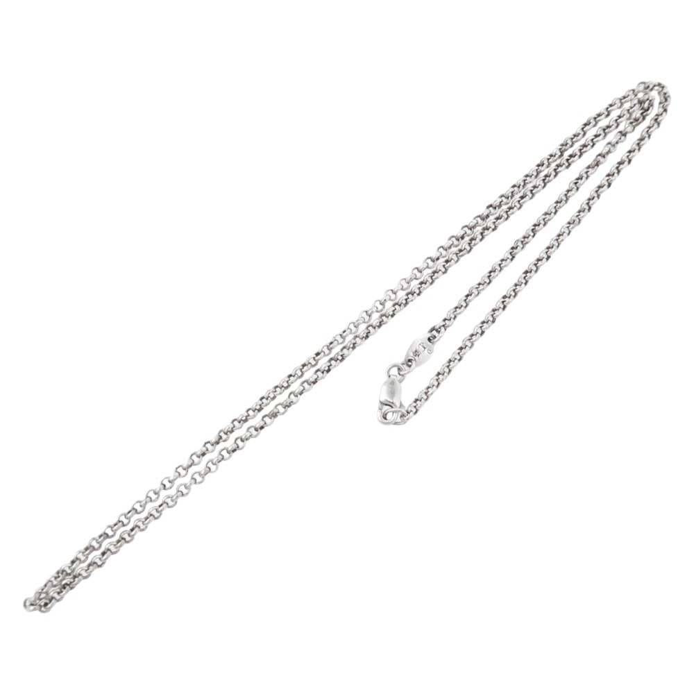 CHROME HEARTS クロムハーツ(原本無) ネックレス 16inch NECKCHAIN R16 オールド 16インチ ロールチェーン ネックレス シルバー系【中古】