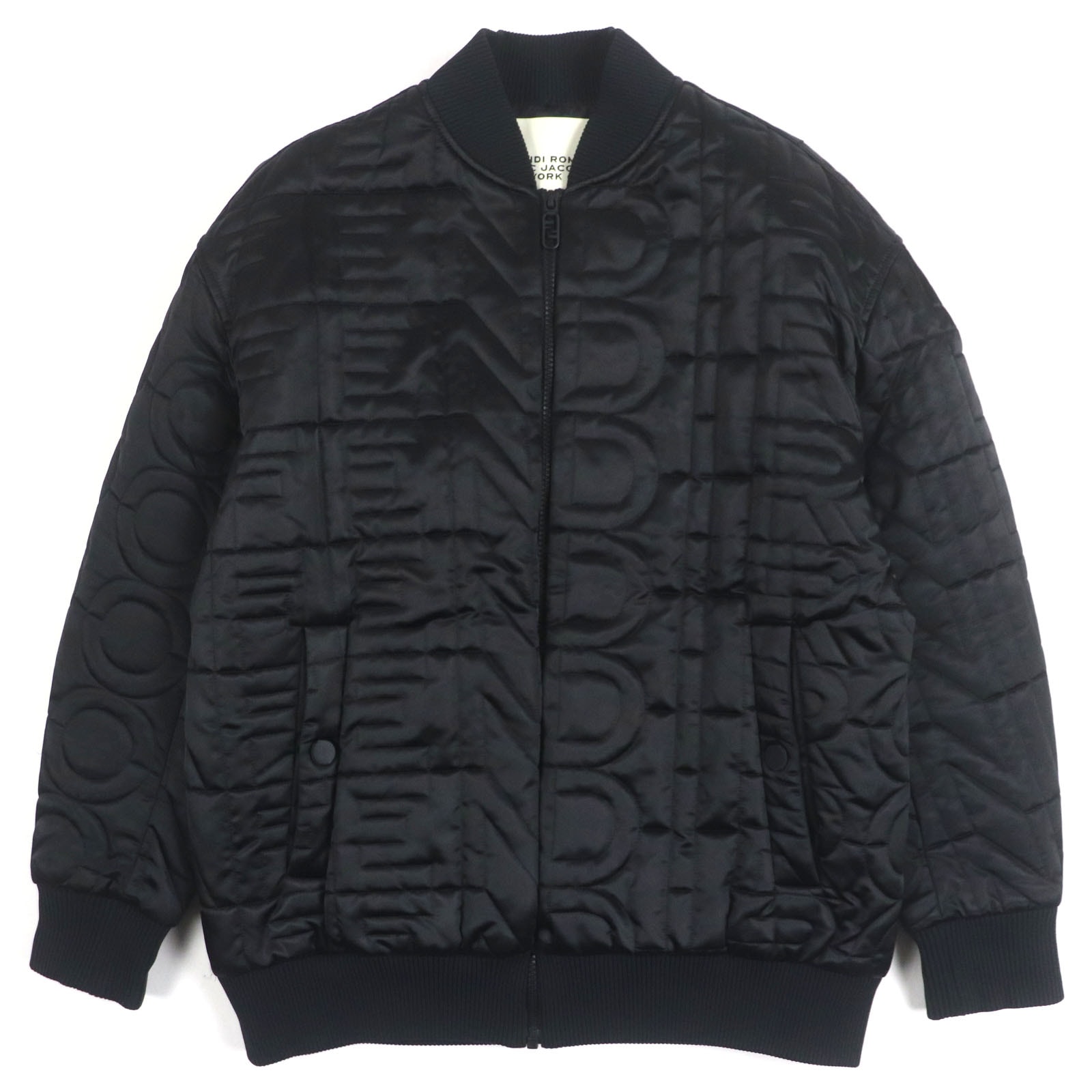 極美品 フェンディ×マークジェイコブス
 ボンバージャケット ブラック メンズ XS FAN104