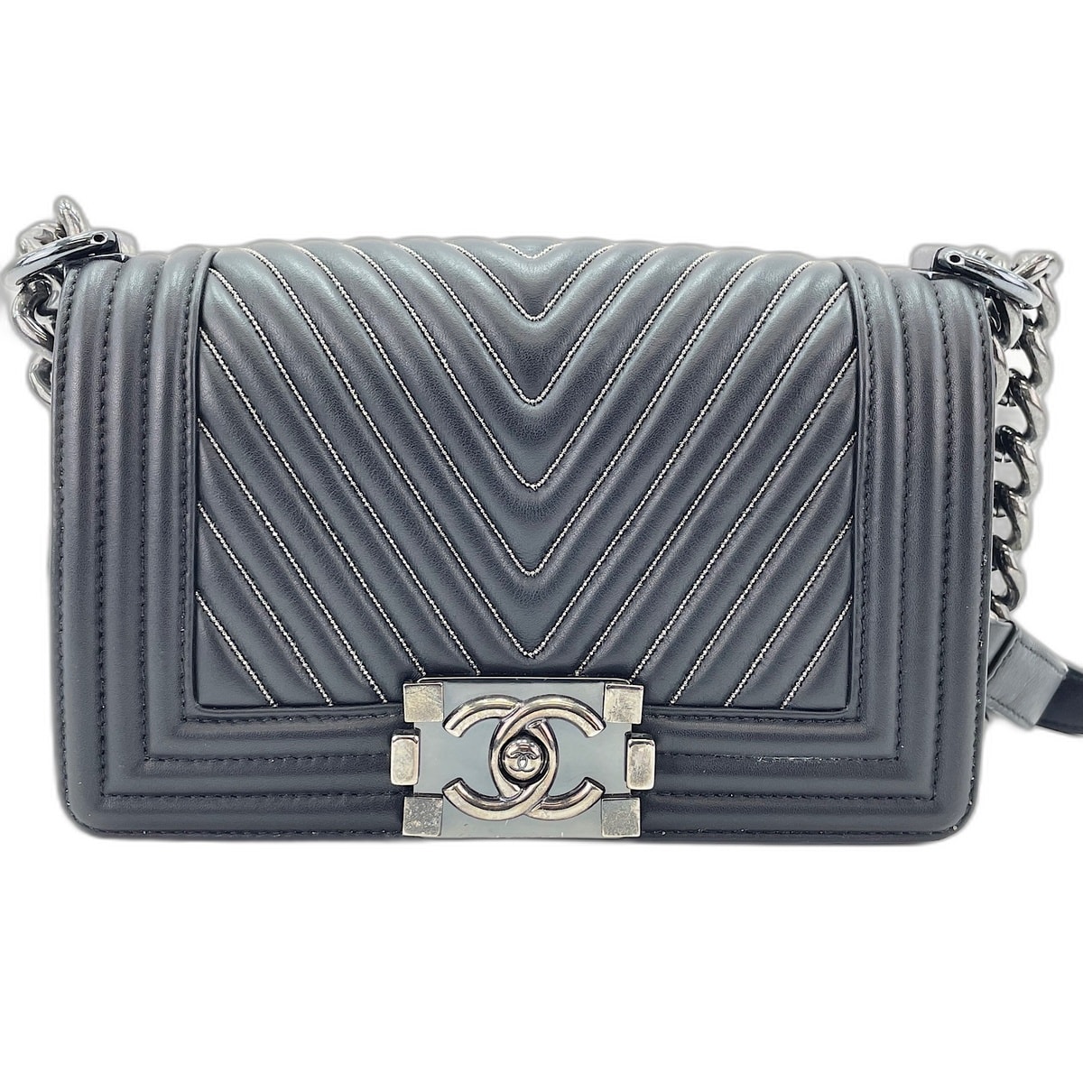 シャネル CHANEL ボーイシャネル ショルダーバッグ【中古】
