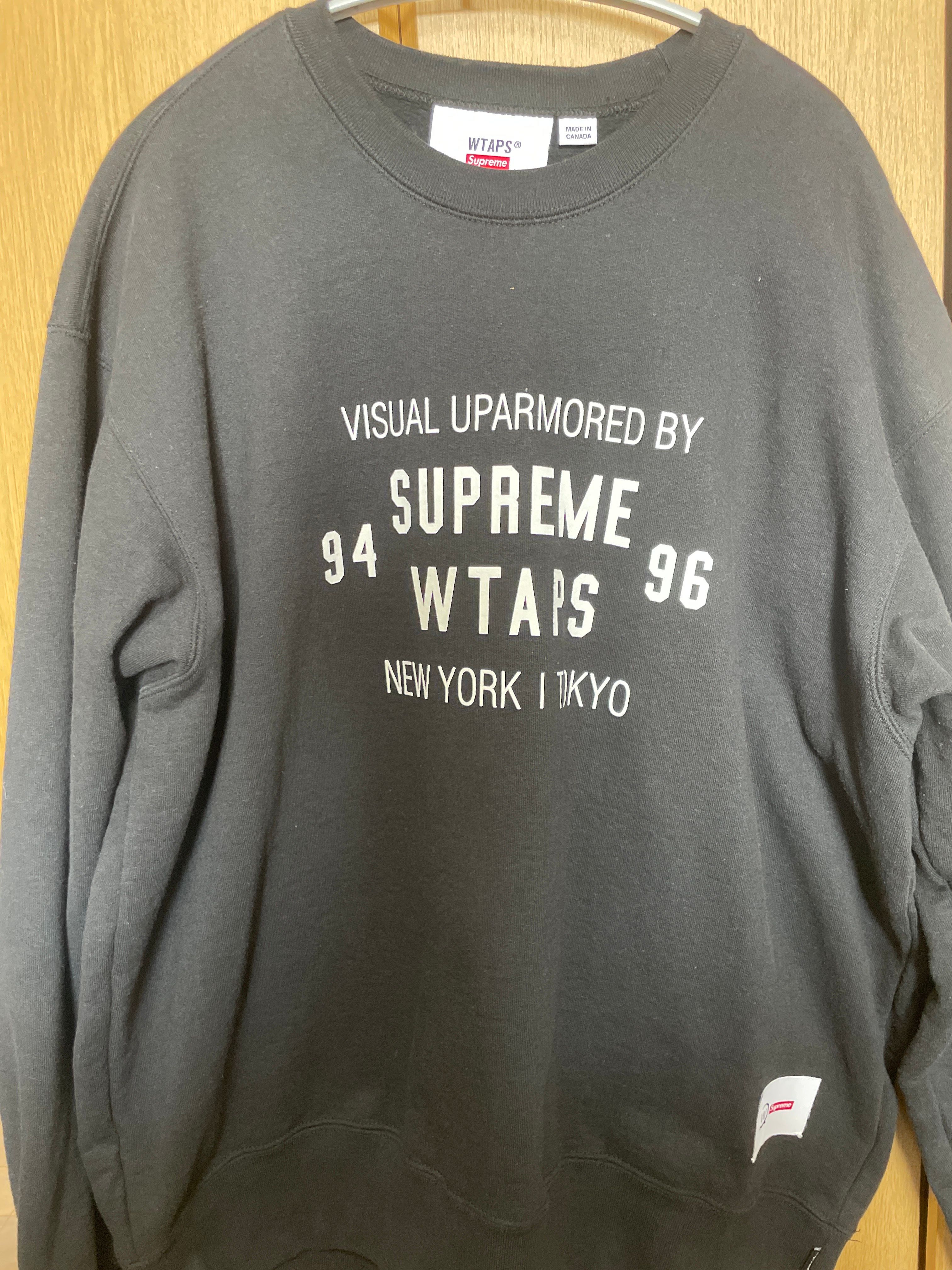 Supreme / WTAPS Crewneck "Black" 21274SPD-CSM03S