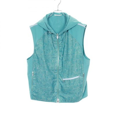 エルメス HERMES ベスト 衣料品 トップス ナイロン メンズ グリーン系 【中古】