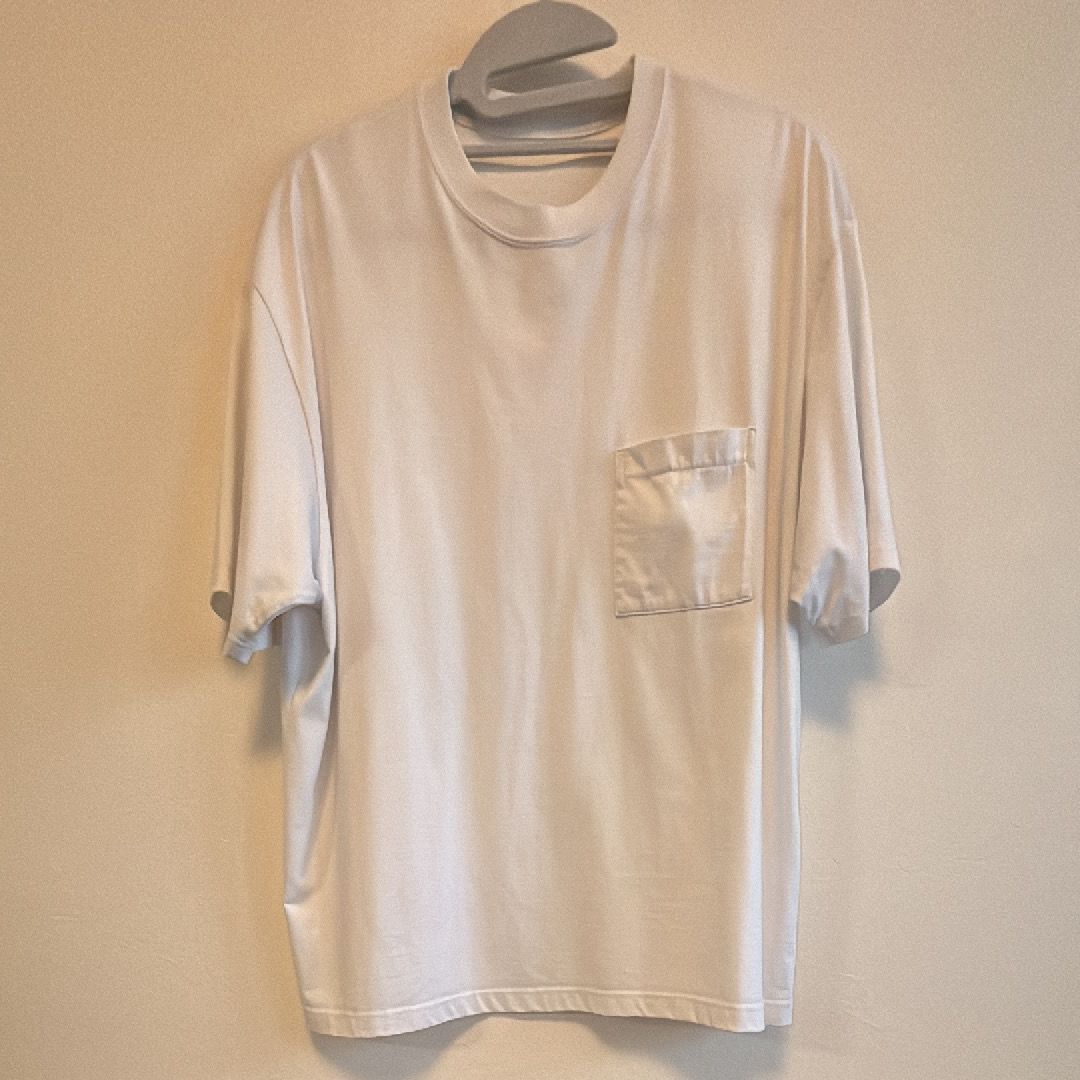 エンノイ 22SS ポケット Tシャツ "ホワイト" SS22BRENCT04NTL