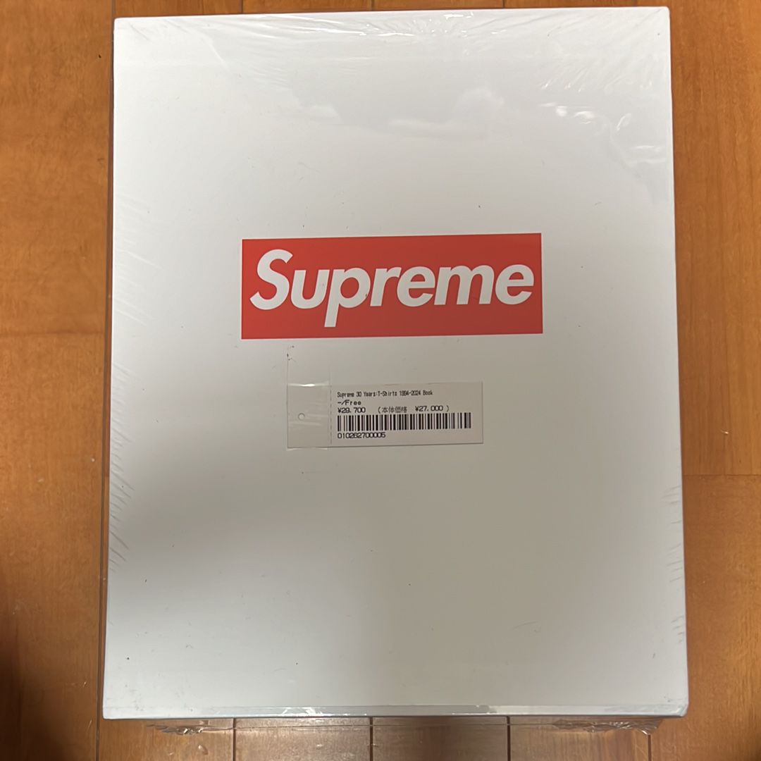 Supreme 30 Years T-Shirts 1994-2024 Book (3-Volumes) "White"
