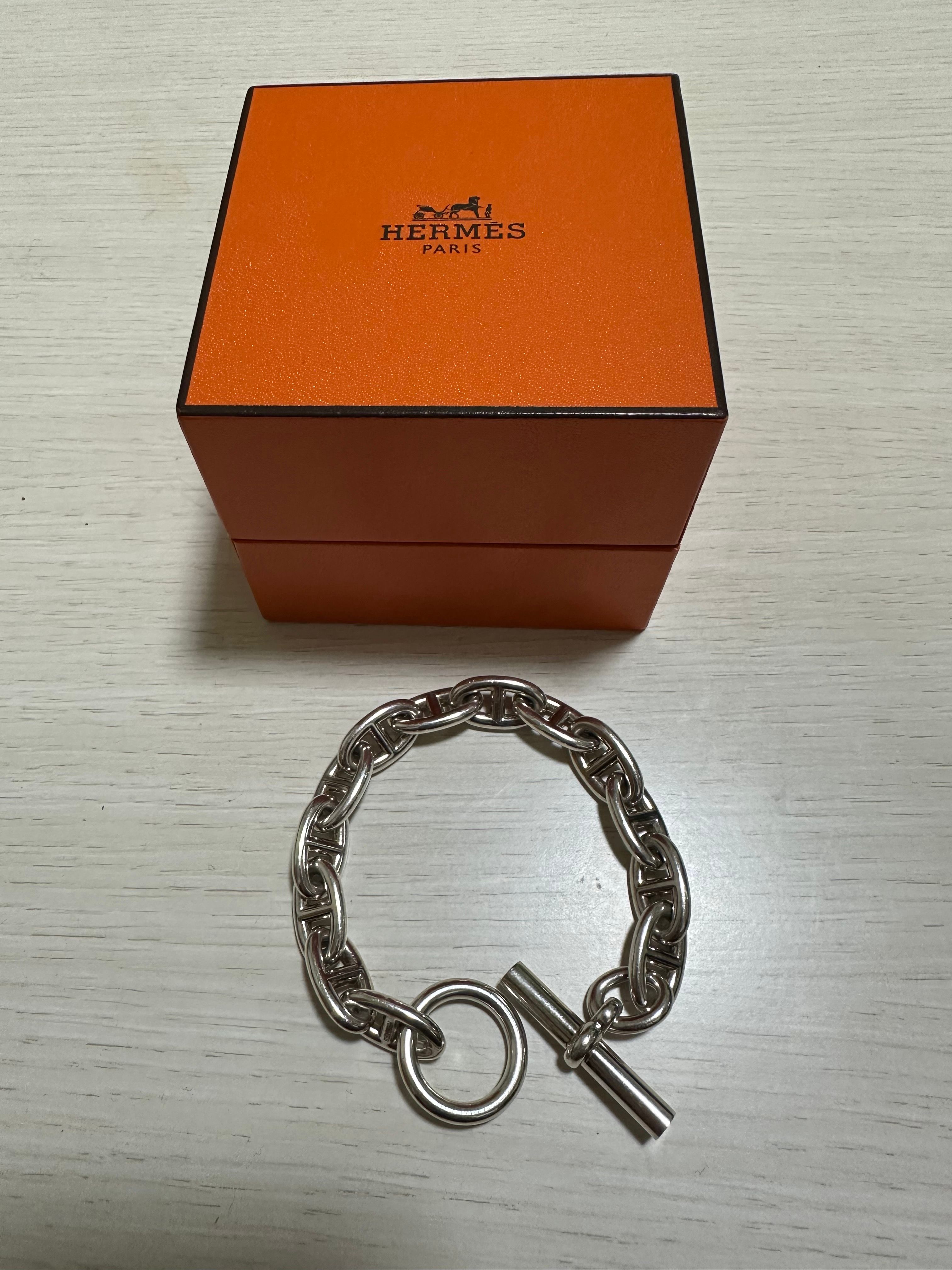 Hermes Chaine D'ancre GM Bracelet "Silver"
