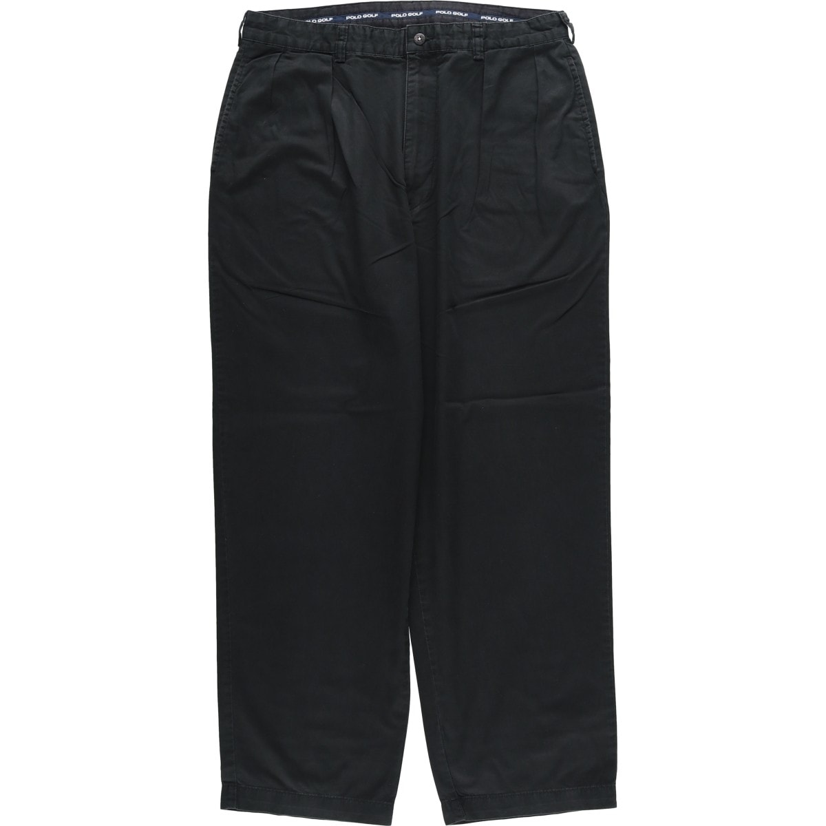 古着 ラルフローレン Ralph Lauren POLO GOLF ポロゴルフ ツータック チノパンツ メンズw34相当/eaa628188