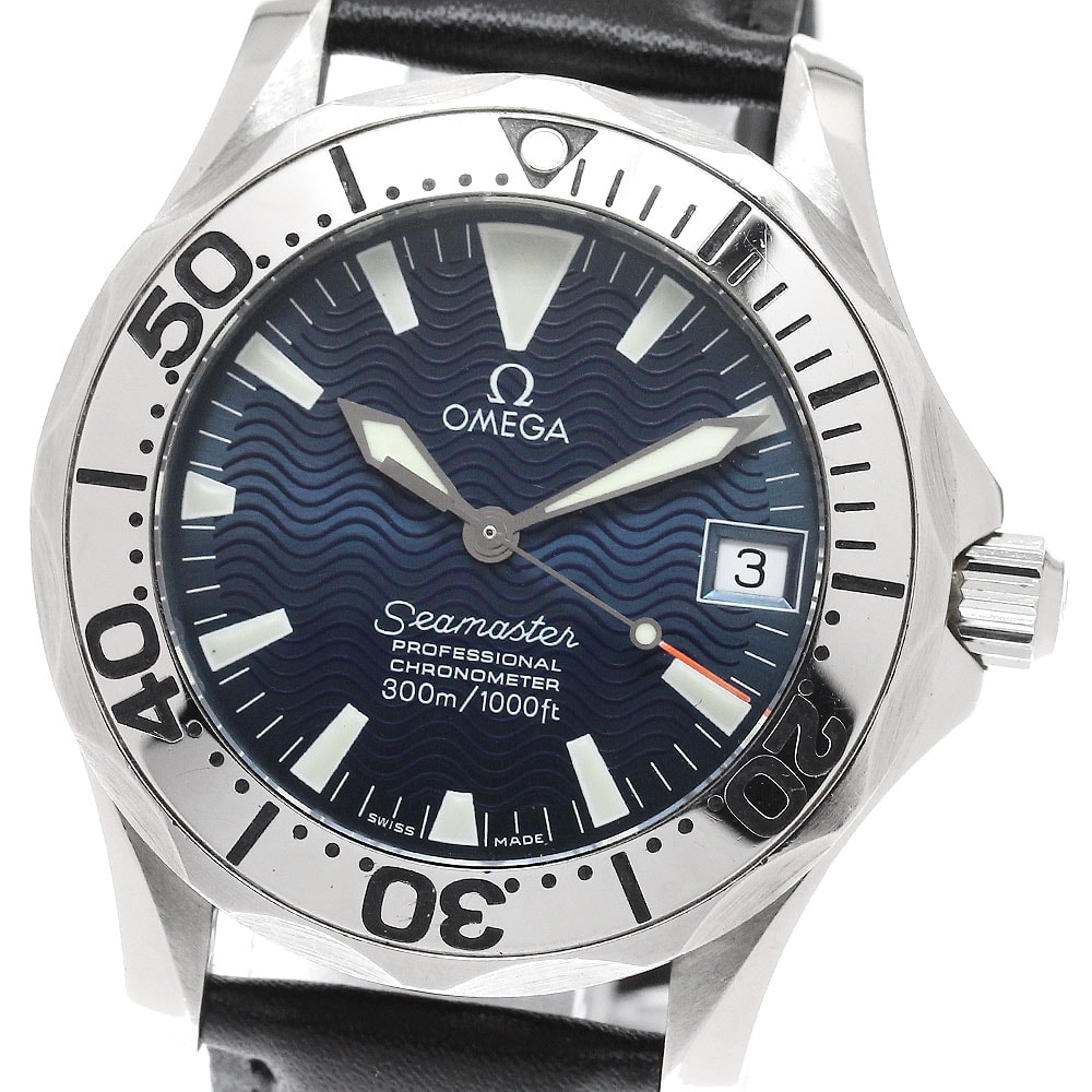 オメガ シーマスター300 デイト 2253.80 ボーイズ 【中古】