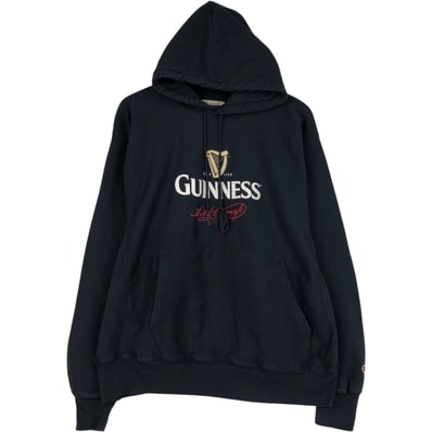 古着 00年代 チャンピオン Champion PREMIUM REVERSE WEAVE プレミアムリバースウィーブ アドバタイジング スウェットプルオーバーパーカー メンズL相当/eaa645486