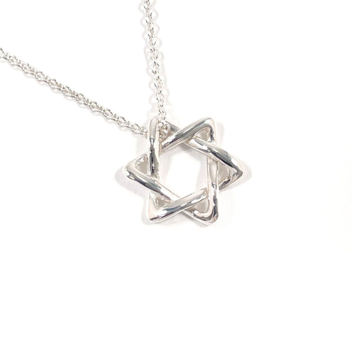 ティファニー ネックレス スターオブダビデ エルサペレッティ  シルバ