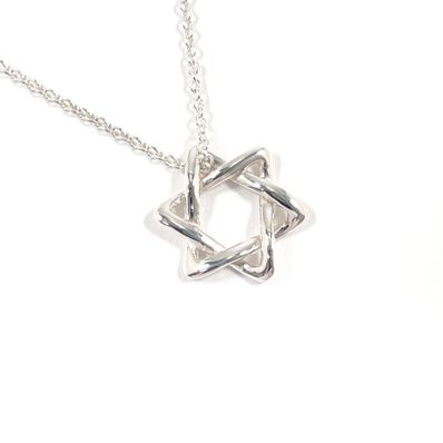 ティファニー ネックレス スターオブダビデ エルサペレッティ シルバ