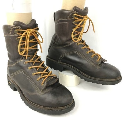Danner/ダナー 14549 ミドルブーツ US10 27.5-28.0程度 ダークブラウン/茶/BROWN〉ワーク/マウンテン/サバイバル/登山/トレッキング/men's Boots/Shoes〕菅No.WA189