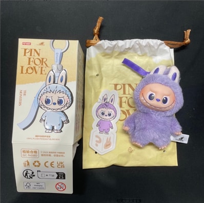 POP MART THE MONSTERS (LABUBU) Pin for Love Series-Vinyl Plush Pendant (A-M) ?