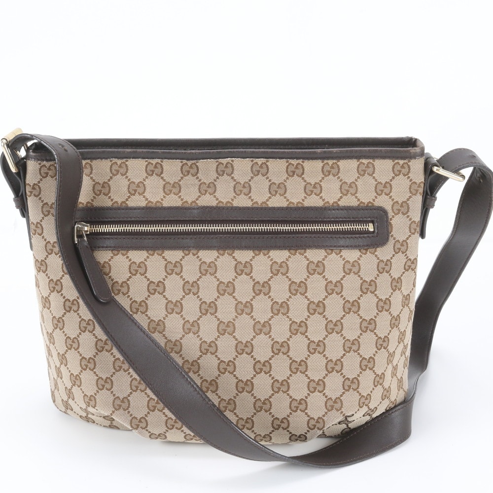 ■美品 グッチ GGキャンバス 388930 ショルダーバッグ