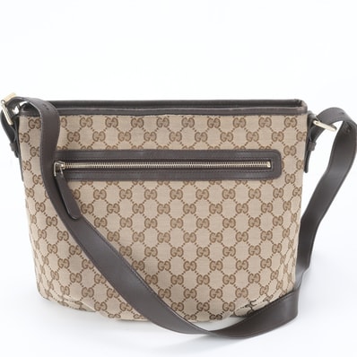 ■美品 グッチ GGキャンバス 388930 ショルダーバッグ