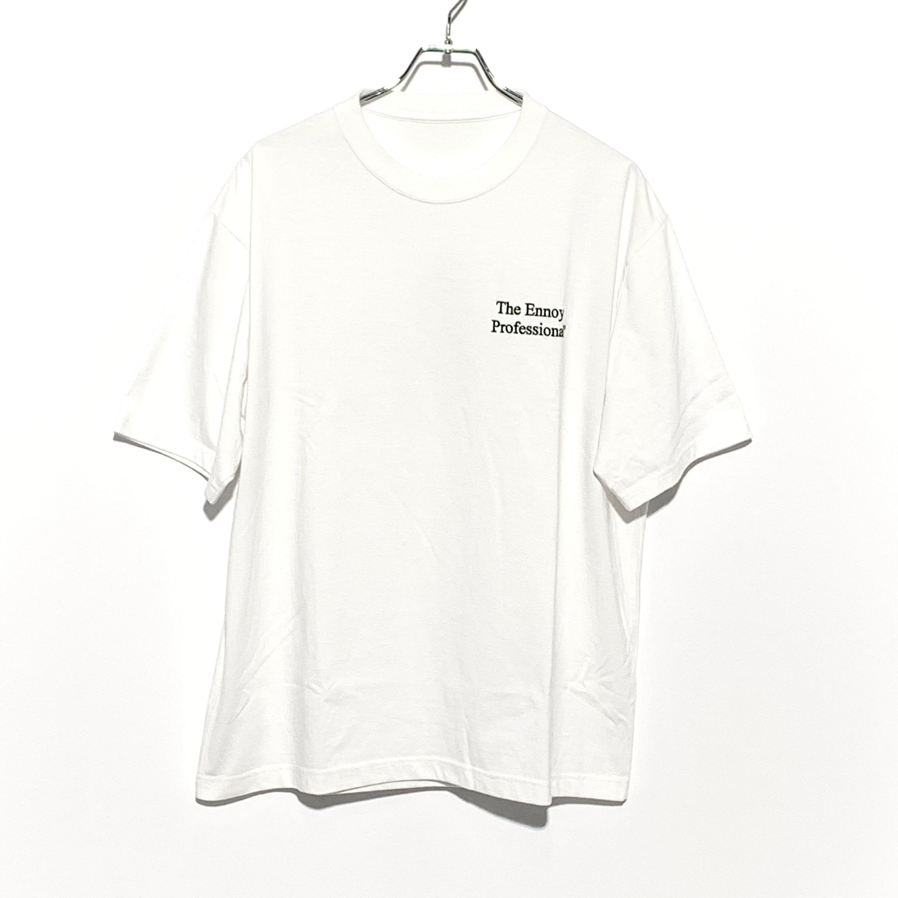 ENNOY 22SS LogoTee”White“SS22BRENCT04NTL