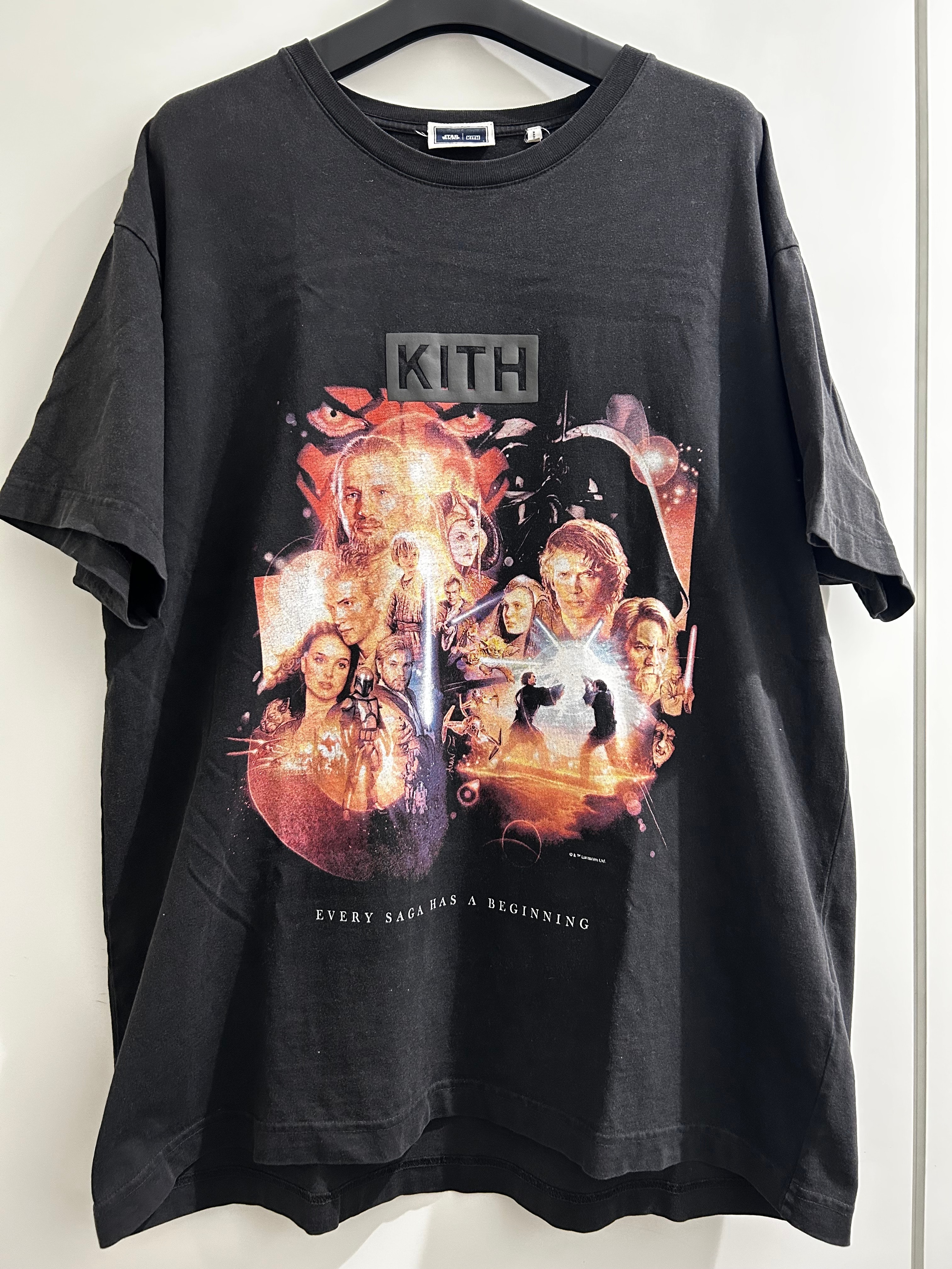 Kith Star Wars Beginning Vintage Tee "Black"