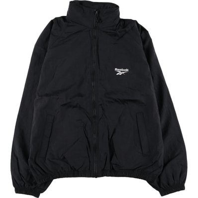 古着 00年代 リーボック Reebok バックロゴ ナイロンジャケット メンズM相当/eaa522644